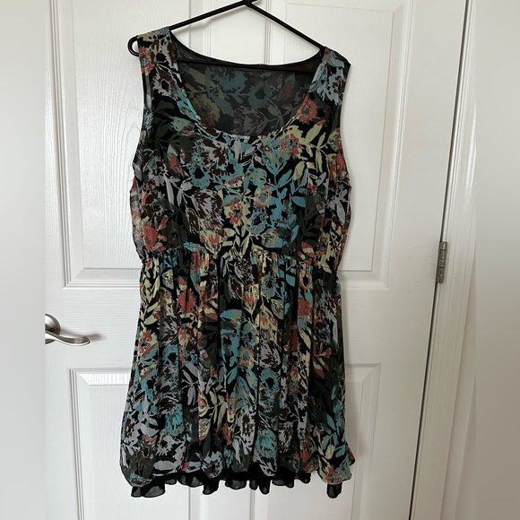 Calvin Klein Dress with 3/4 Length Cardigan. Size XL - Picture 2 of 7